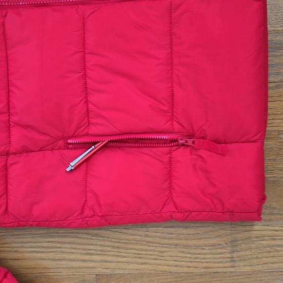 THEREABOUTS GIRLS PLUS SIZE "PACKABLE" RED WINTER COAT SIZE XL 18/20 - Picture 9 of 16